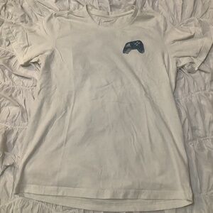 White Adidas Gaming Graphic T-Shirt